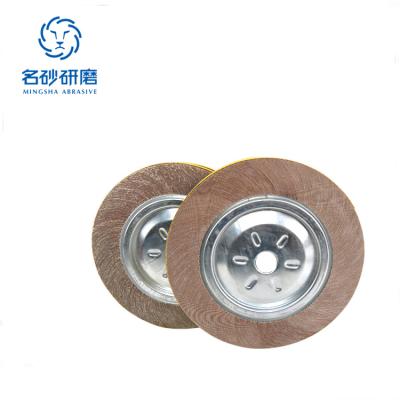 China Silicon Carbide Surface Polishing Fin Wheel with Small Hole for Polishing and Grinding Metal and Wood for sale