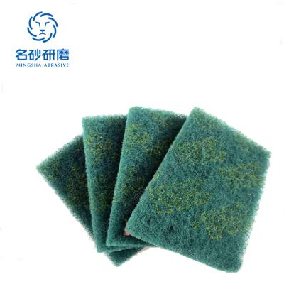 China Industrial Nonwoven Hand Polished Pads Type 8698 Nonwoven Hand Pads Abrasive Pad Cloth Abrasive Wool Copper Polished Customized Mingsha for sale