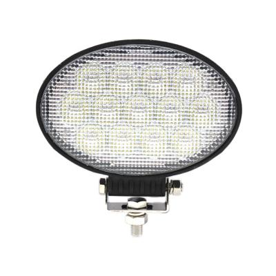 China Oval 13 Beads 65W Flood Beam LED Cast Aluminum Housing Agricultural Light For V Tractor 260, 265, 270, 290, 295, 300 for sale