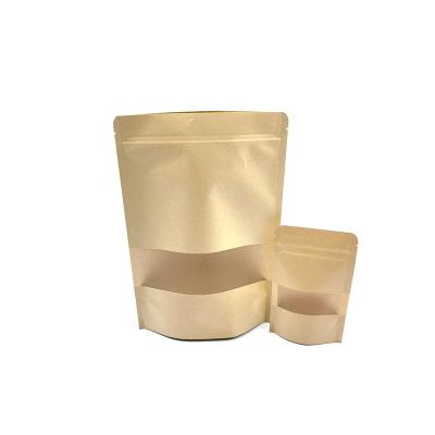 China Recyclable Custom Printing Resealable Kraft Paper Pouch Stand Ziplcok Plastic Packaging Bags For Dog Cat Treats Food for sale