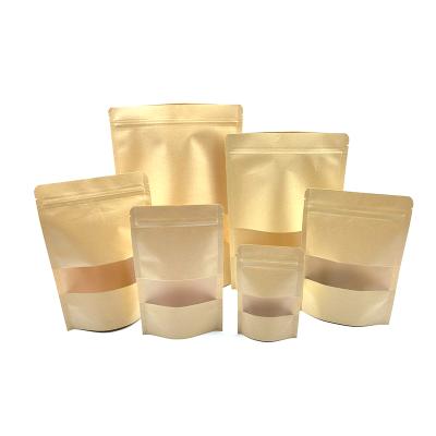 China Recyclable Beef Jerky Packaging Bags Plastic Kraft Paper Bag And Packaging Bags for sale