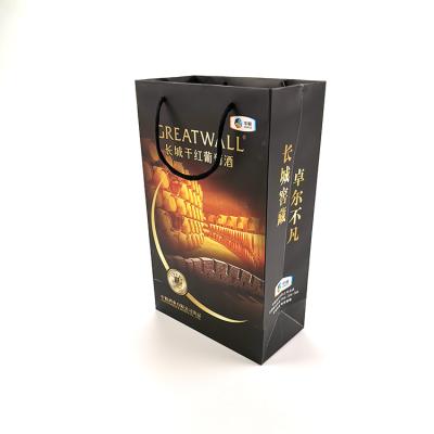 China Fashion Design Recyclable Appearance Printed Packaging With Handles for sale