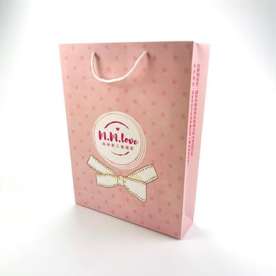 China Small Recyclable Decorative Colorful Paper Gift Bags With Handles for sale