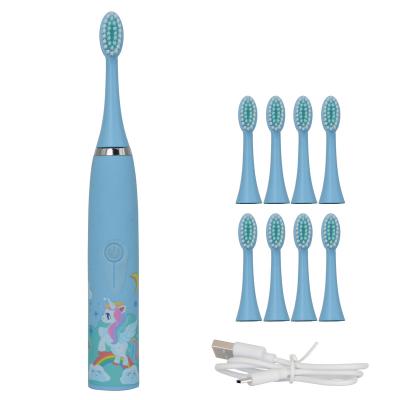 China ABS + band + Dupont stiffen child's electric toothbrush sonic smart eleltric toothbrush for sale