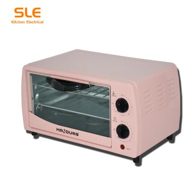 China Best Selling Convenient Low 800W UP 400W Low 400W Power 9L Electric Pizza Oven For Household Use for sale