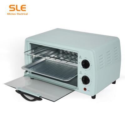 China Car Single Door Tabletop Electric 9L Oven with Timer Function for Bread Toast Pizza and Meat Baking for sale