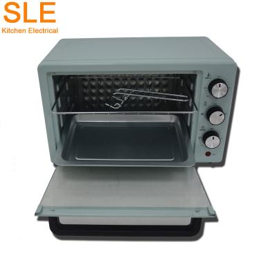 China 1360W Car UP 680W Down 680W 18L Capacity Electric Oven with 0.4mm Non-stick Coating Chamber for Baking for sale