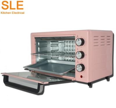 China Car Heating Single Door 4 Glass Tube Up Two Down Electric Oven Two Helper 18L Convent Time Saving Oven for sale