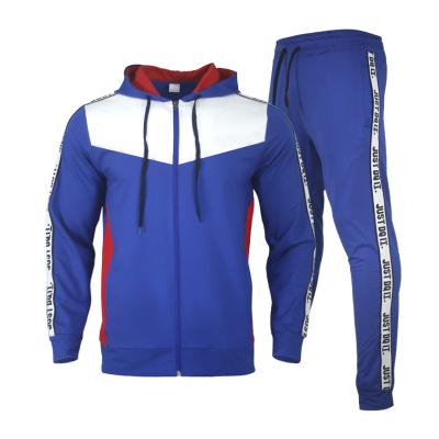 China New 2022 Spring Breathable Soft Tracksuit Set Mens Zipper Up Sweatsuit Jogging Panties Two Piece Hoodie Mens Tracksuits for sale