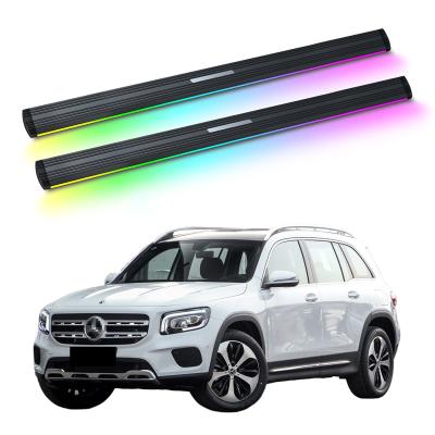 China Electric Power Side Step Running Board Electric Auto Neon Led Light For Mercedes-Benz GLB 2019-2021 for sale