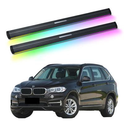 China Electric Power Side Step Running Board Electric Auto Neon Led Light For BMW X5 2014-2018 for sale