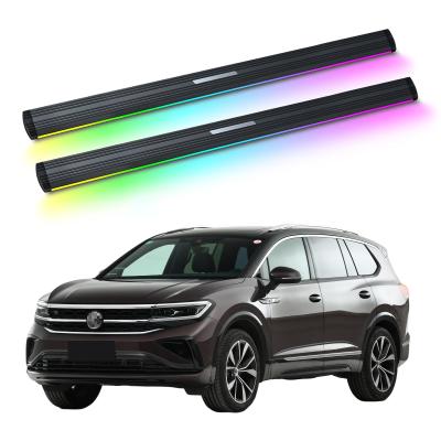 China Electric Power Side Step Running Panel LED Auto Light For Volkswagen For VW Talagon 2021 for sale