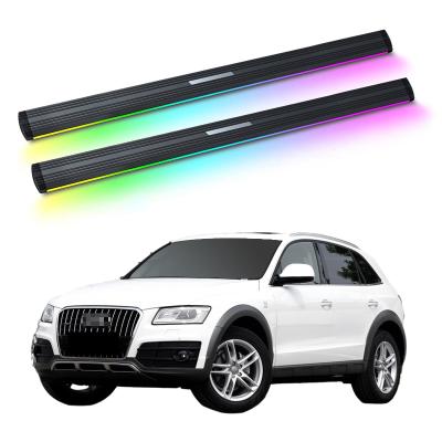 China Electric Power Side Step Running Panel Electric Auto Neon Led Light For Audi Q5 2010-2017 for sale