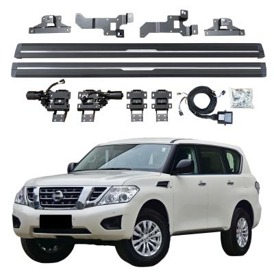 China Electric Power Auto Side Step Running Panel For Nissan Patrol 2015-2017 2018-2021 for sale