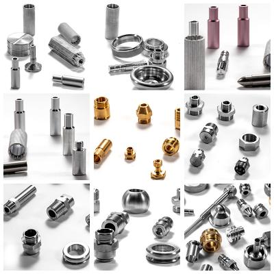 China Customized Stainless Steel Titanium Aluminum CNC Lathe Copper Parts For Machine Thermometer Turning Parts for sale