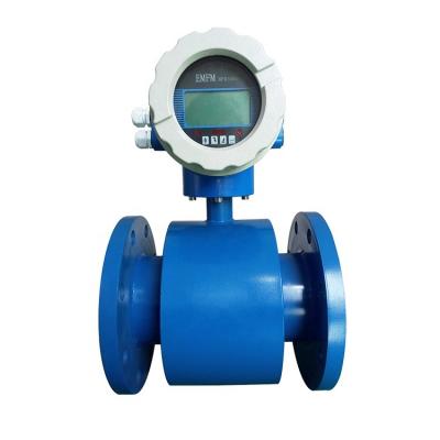 China Electronic PTFE Digital Water Flow Meter Magnetic Flow Meter Sewage Meter for sale