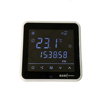 China fixed room temperature controller touch screen thermostat temperature thermostat SRT-91J-NN03ARW for sale