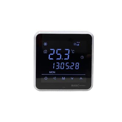 China 24v wifi modern touch screen electric heating thermostat for sale