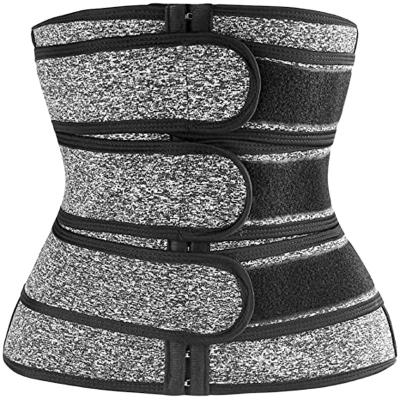 China Antibacterial Waist Trainer Sauna Weight Loss Waist Trimmer Sweat Belt For Women Men Waist Trainer Waist Trainer for sale