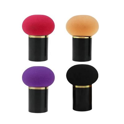 China Non-latex OEM Customize Beauty Sponge Blender Makeup Blender Seal Shaped Powder Puff for sale