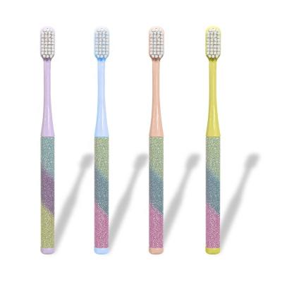 China Extra Soft 0.12 Mm Ultra-Soft Bristle COVERGIRL Toothbrush For Pregnant Woman And Child for sale