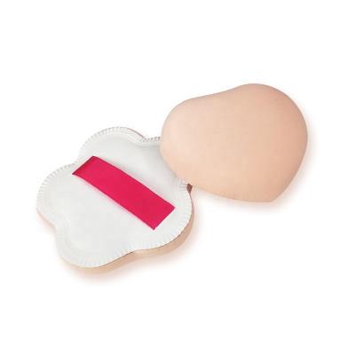 China Reusable Gently Foundation Makeup Ultra Soft Velvet Blow Air Cushion Cosmetic Face Makeup Sponge for sale