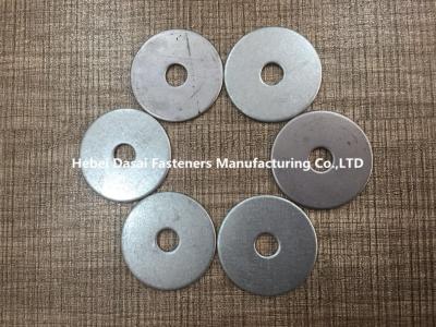 China Din 125 Stainless Steel Fender Washers / Round Custom Flat Washers Plain Color for sale