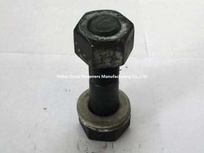 China Hochfeste Bolzen, schwarze verzinkte Länge Bolzen en 14399 Standard-105mm zu verkaufen