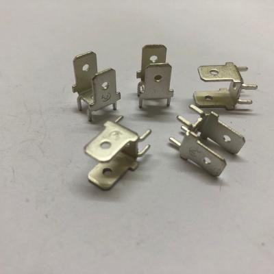 China 0.8mm PCB PCU250 terminal block label insert factory price soldering screwterminals for sale