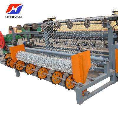 China Construction worksÂ   Best Netting 2-4mm Wire Chain Link Fence Machine / Jewelry Chain Making Machine Automatic for sale