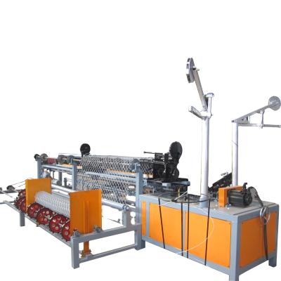 China Full Automatic Home Use 1.5-4mm Yarn Mesh Knitting Machine /Chain Link Barrier Machine For Sale for sale