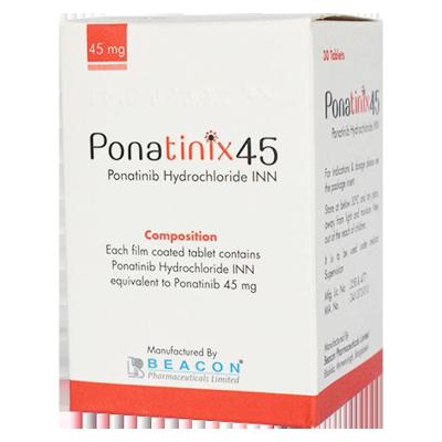 China 30 Capsules 45mg Ponatinib Multi Targeted Kinase Inhibitors for sale