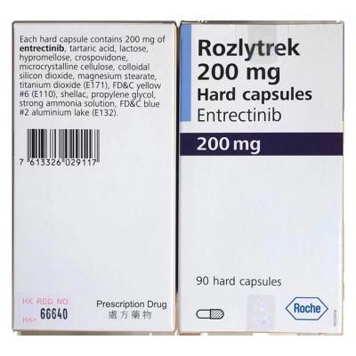 China 200 mg Entrectinib 90 Kapseln Immunmedikamente Behandlung von Magen-Darm-Krebs zu verkaufen