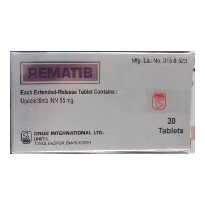 China 10 Tabletten 15 mg Upadacitinib REMATIB 15 Für die aktive rheumatoide Arthritis zu verkaufen