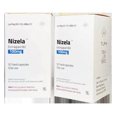 China 100 mg Nizela Niraparib Tratamento de Câncer de Ovário Medicamentos 30 cápsulas à venda