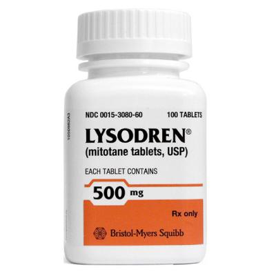 China 500 mg de Mitotane Lysodren 100 tabletas para el tratamiento del adenoma en venta