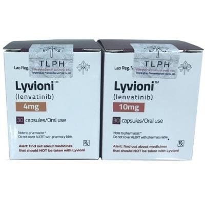 Chine Lénvatinib mésilate capsules 4 mg 30 pilules Médicaments contre le cancer de la thyroïde à vendre