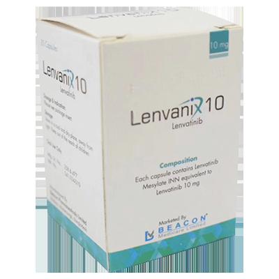 China 30 Capsules 10mg Lenvatinib LENVIMA Thyroid Cancer Drugs RET for sale