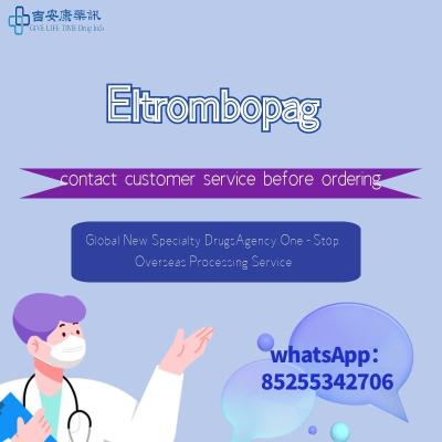 China Eltrombopag 25 Mg 28 Capsules Elbonix 25 Drugs To Treat Thrombocytopenia for sale