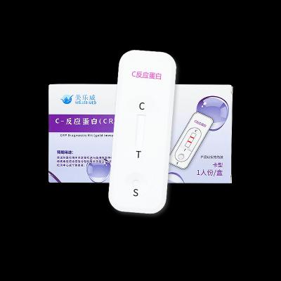 Cina Kit di prova CRP per proteine C-reattive Metodo immunocromatografico in oro colloidale in vendita