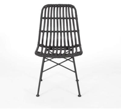 China Modern Wicker Patio Garden Chair Rattan Furniture 2 Pcs Balcony Furniture for sale