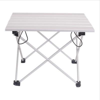 China Outdoor Folding Aluminum Folding Camping Picnic Camping Barbecue Desk OEM Study Easy Carry Durable Foldable Dining Tables for sale