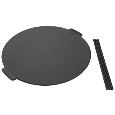 China Gas Cooker Camping Black Iron Round Grill For Parties Versatile Portable Stove for sale