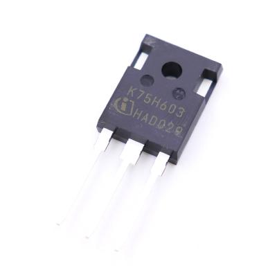 China - New original IKW75N60H3 K75H603 PG-TO-247 600V 75A IGBT power transistor for sale