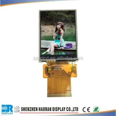 China SPI/RGB/MCU interface 50pins connector 2.4 inch qvga tft lcd display HT024K5QV50T for sale