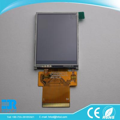 China 2.4 inch TFT spi / touch screen lcd module HT024K5QV50T RGB / MCU interface 50pins for sale