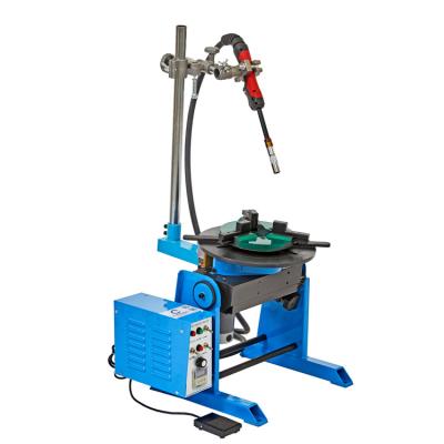 China Garment Shops 10kgs 30kg 50kg 100kg Automatic Welding Small Size Positioner / Small Rotating Welding Turntable for sale