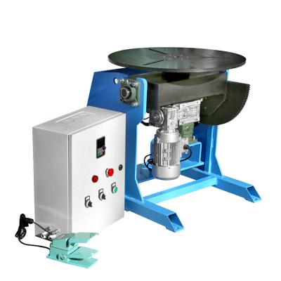 China Garment Shops Precision Positioning Table 600KG Servo Welding Rotation Positioner For Robot Welding Station for sale