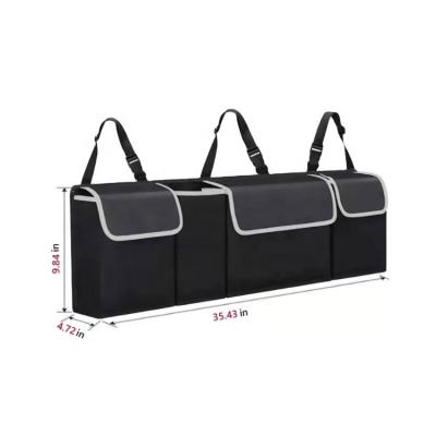 China Multifunctional Space Saving Hanging Trunk Organizer For Car Suv Van - Backseat Hanging Trunk Storage Organizer for sale