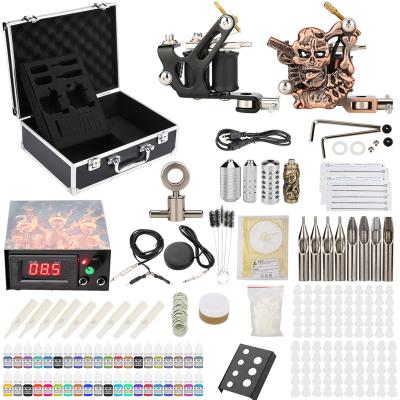 China 2022 Newly Designed Permanent Tattoo Full Set Electric Permanent Makeup Tattoo Machine Set for sale